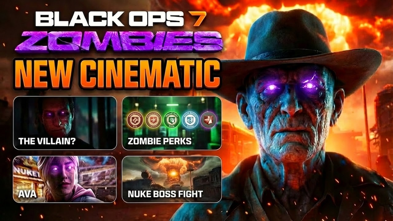 PARADOX JUNCTION BO7 ZOMBIES - OFFICIAL INTRO CINEMATIC (AVA Returns)