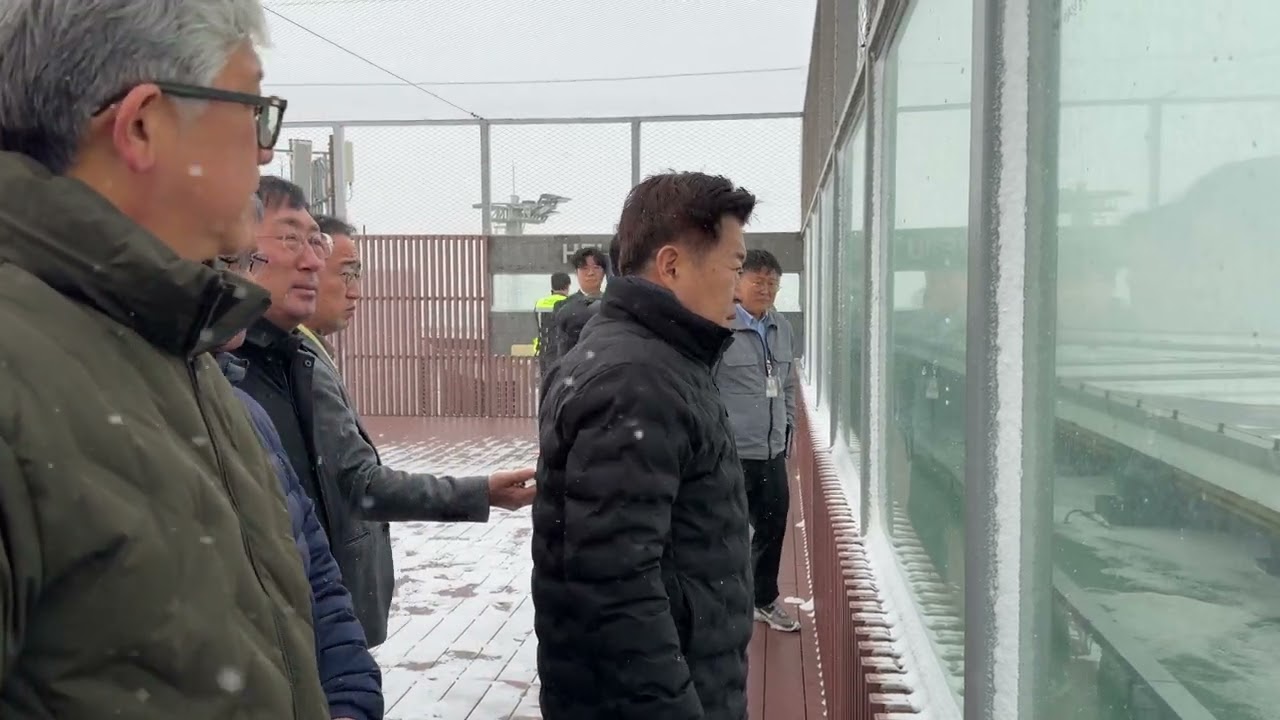 [뉴스N제주]오영훈 지사, 제주공항 긴급 점검 “여객 안전·불편 최소화 최선”(영상=제주도)