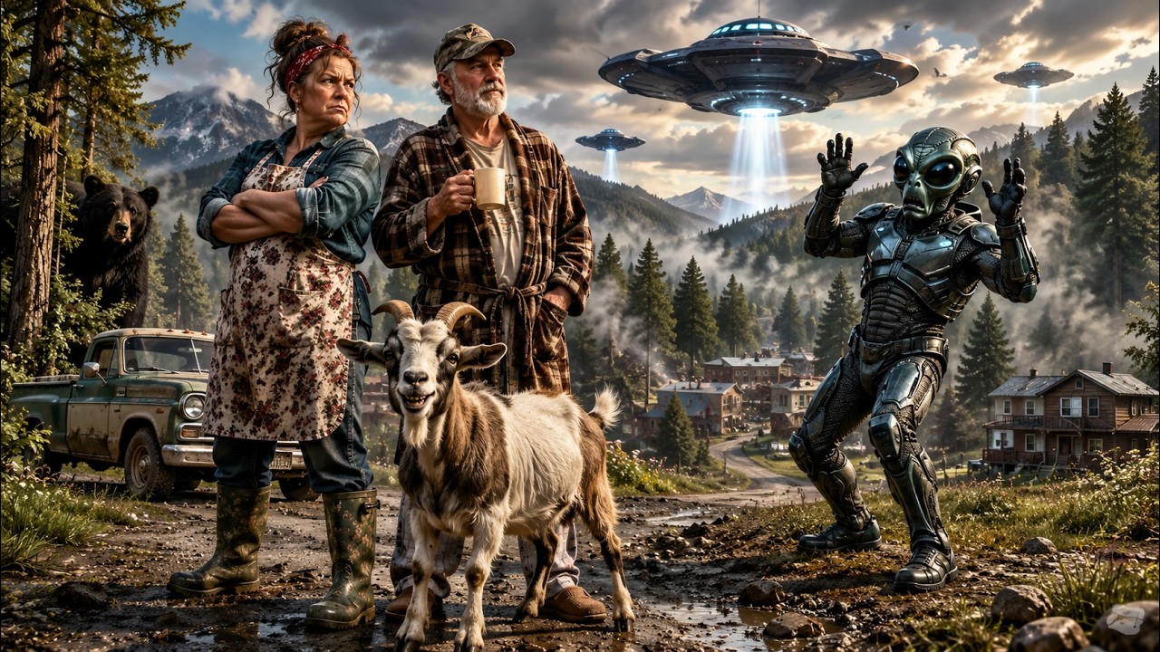 Aliens Invaded a Mountain Town&hellip; and Immediately Regretted It | HFY Sci-Fi Comedy