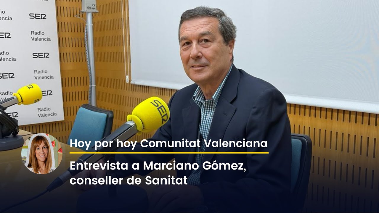 Primera entrevista a Marciano Gómez, conseller de Sanitat