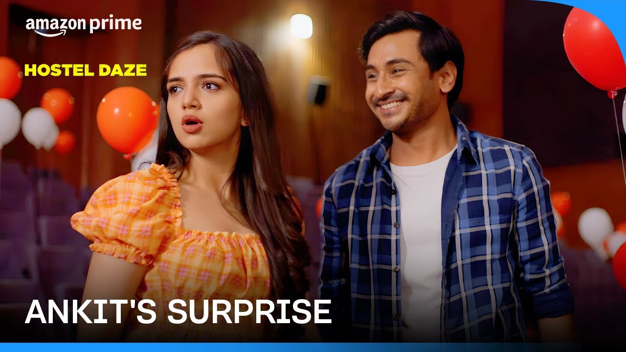 Ankit has a surprise for Akanksha🤩 | Hostel Daze | Prime Video India