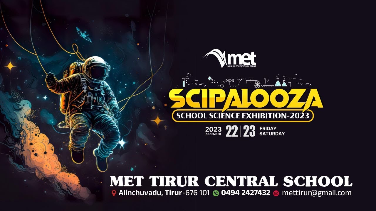 Scipalooza School Science Exhibition-2023 | MET Tirur Central School