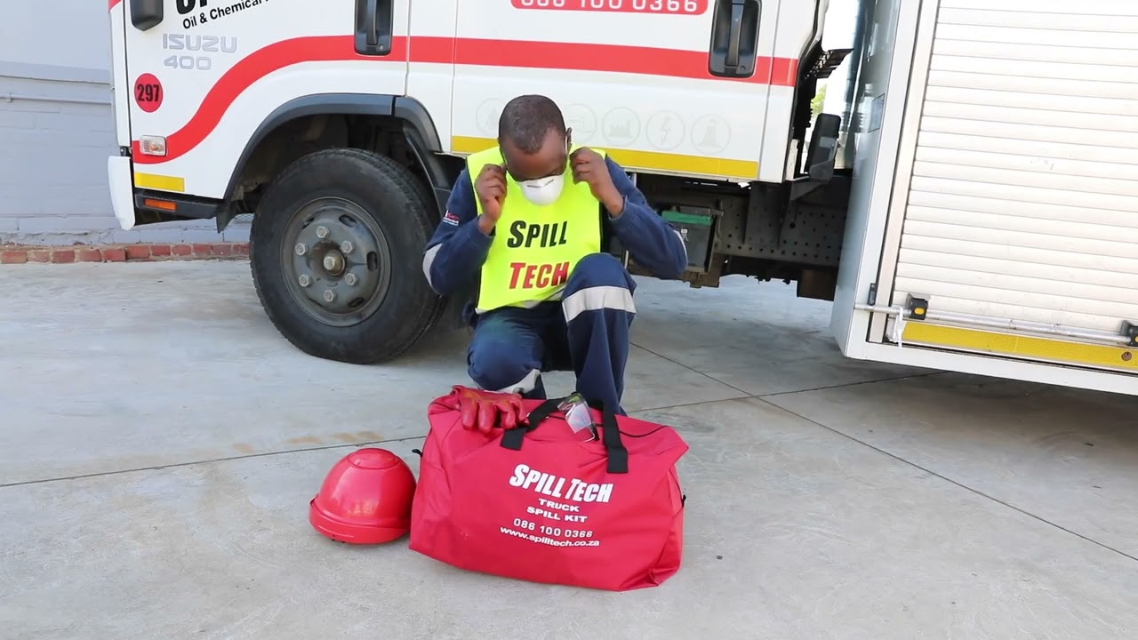 How to use your Spill Tech Truck Spill Kit (Afrikaans)