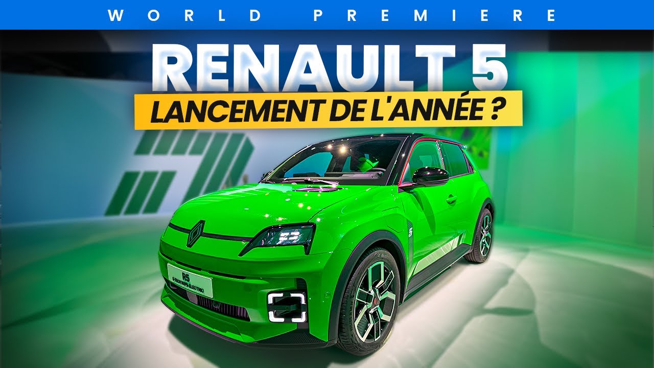 Nouvelle Renault 5 2024 : Coup de foudre ! On vous dit tout + interview Gilles Vidal