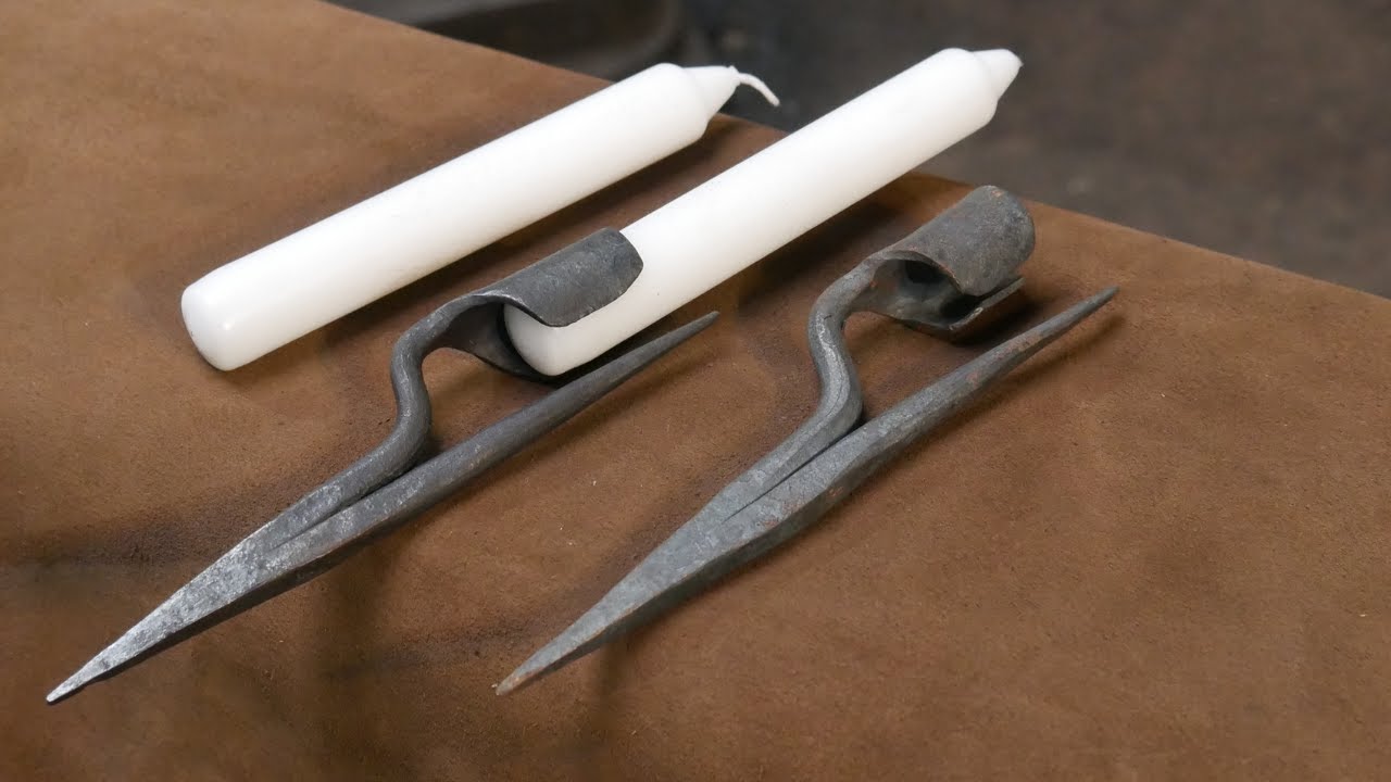 How to make this epic 14th century candle stick holder.