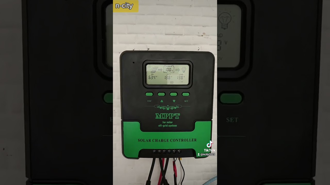 mppt控制器今天100%了今天溫度到30度了330瓦太陽能板兩片
