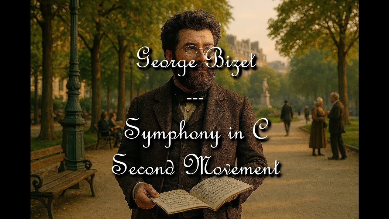 George Bizet - Symphony in C, Second Movement - Original MIDI Performance