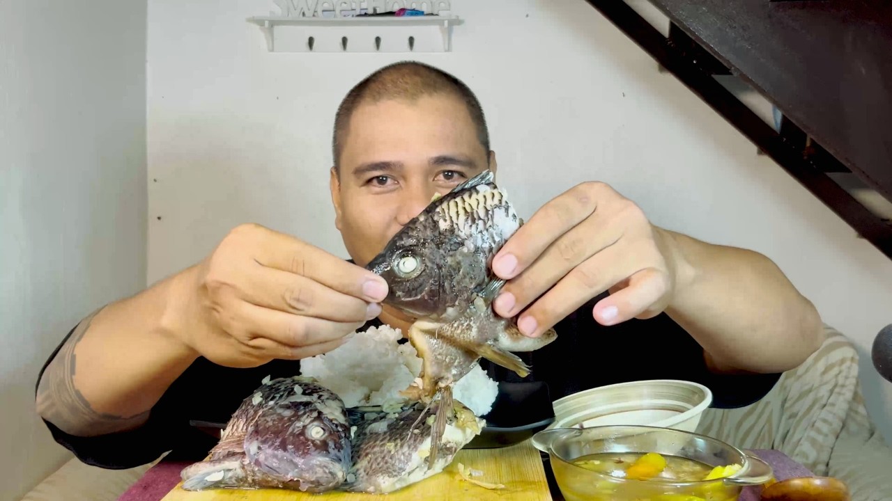 PAKSIW NA TILAPIA | FILIPINO ASMR MUKBANG | MUKBANG PHILIPPINES