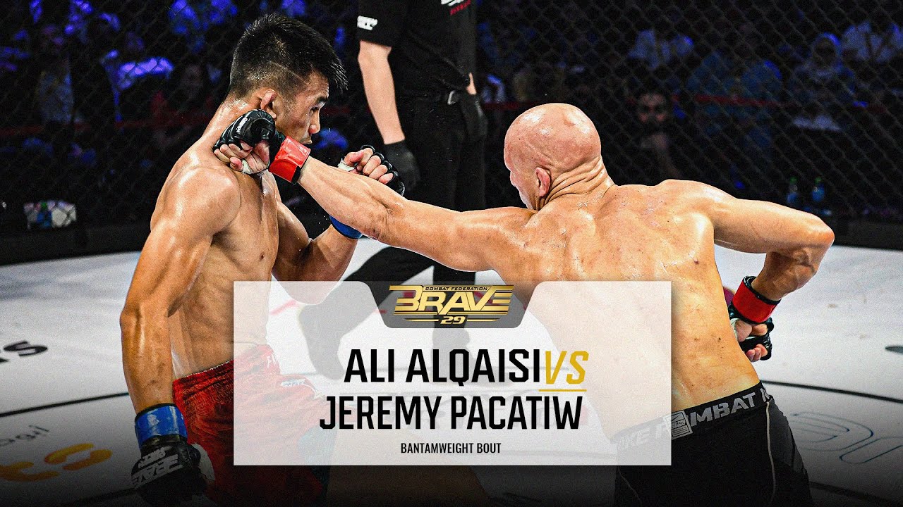 FREE MMA FIGHT | Ali AlQaisi vs Jeremy Pacatiw | BRAVE CF 29