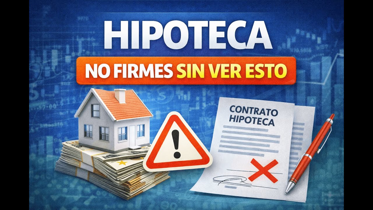 Hipotecas: lo que debes saber antes y después de firmar (guía completa)