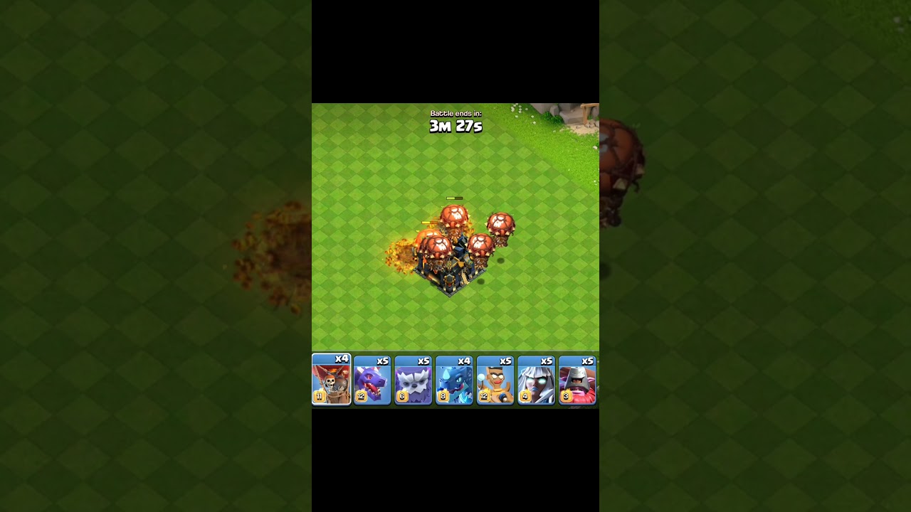 🎈Balloon vs Townhall 17 🏰 | Explosive Air Battle! 🔥🚀 #clashofclans