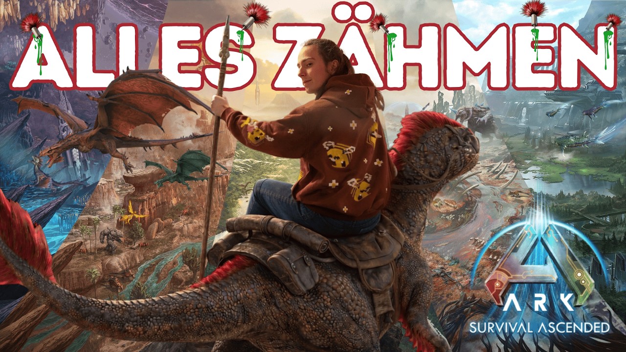 𝐀𝐑𝐊 𝐀𝐥𝐥𝐞𝐬 𝐙ä𝐡𝐦𝐞𝐧 /𝟏𝟖𝟏 𝐃𝐢𝐧𝐨𝐬 𝐮𝐧𝐝 𝐬𝐨 𝐯𝐢𝐞𝐥 𝐦𝐞𝐡𝐫.. #deutsch #live #ark