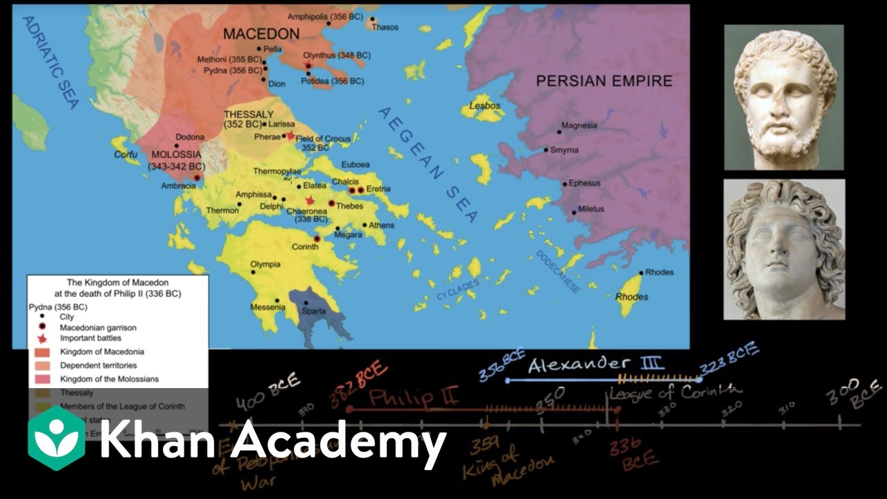 Philip of Macedon unifies Greece | World History | Khan Academy