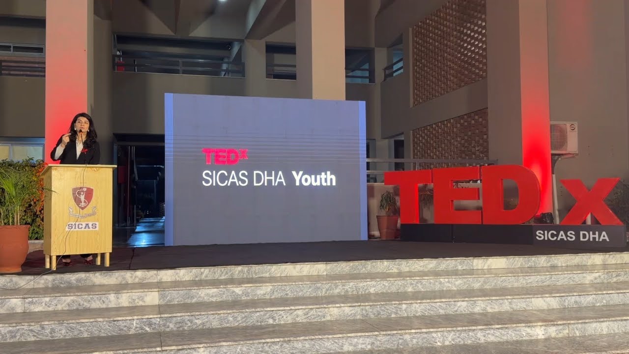 Rethinking the path to success | Hajra Zahid | TEDxSICAS DHA Youth