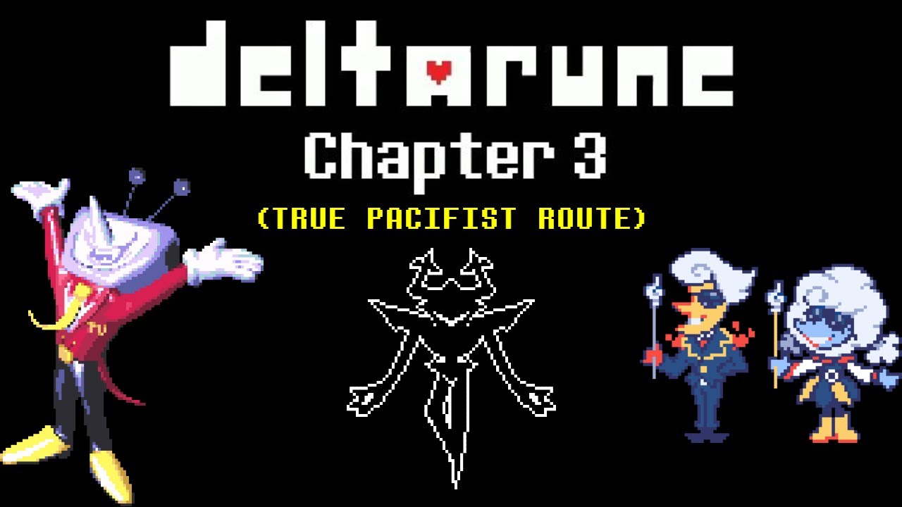 Deltarune Chapter 3 True Pacifist + ALL SECRETS! Longplay 100%