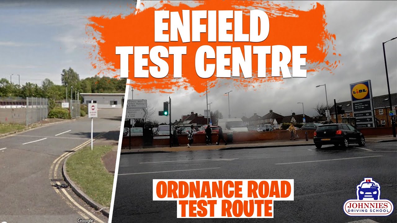 ENFIELD TEST ROUTE | ORDNANCE ROAD | ENFIELD DRIVING TEST CENTRE (INNOVA BUSINESS PARK)