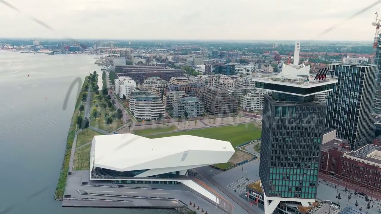 Amsterdam, Netherlands. ADAM Toren is the most fashionable tower in Amsterdam. It is located in the