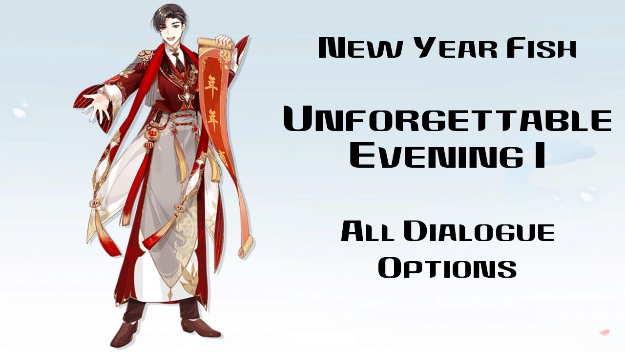 {The Tale of Food} New Year Fish~Unforgettable Evening I {All Dialogue Options}
