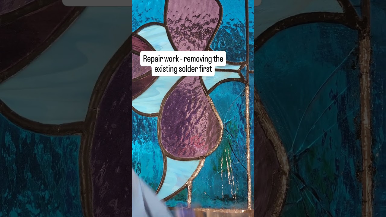 Repairing stained glass