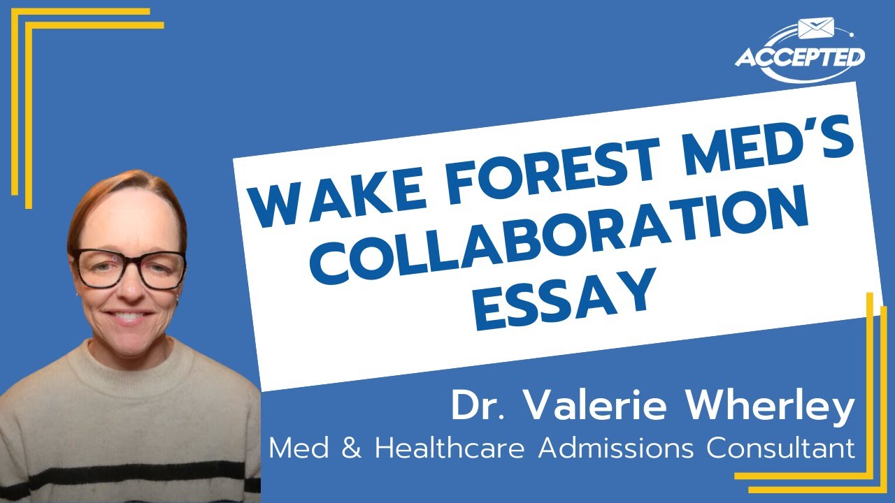 Как успешно написать эссе о сотрудничестве для Wake Forest School of Medicine