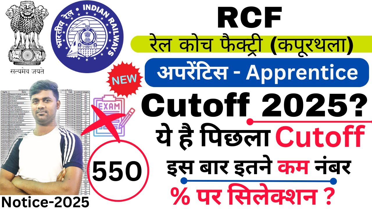 RCF Kapurthala Apprentice 2025 Expected Cutoff | RCF Apprentice Cutoff 2025 | Apprentice Cutoff |