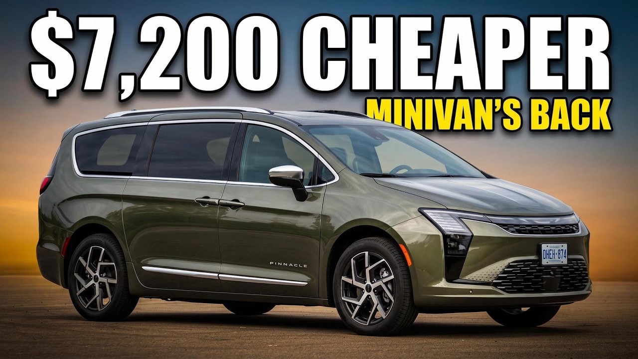 Этот обновленный минивэн подешевел на 7200 долларов &mdash; первый тест-драйв Chrysler Pacifica 2027 года