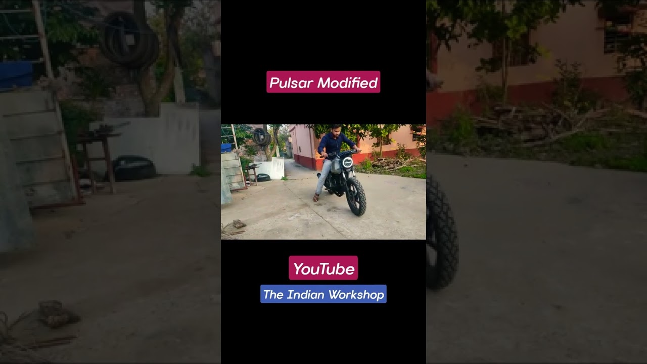 Pulsar 150 Scrambler 🔥🔥#theindianworkshop