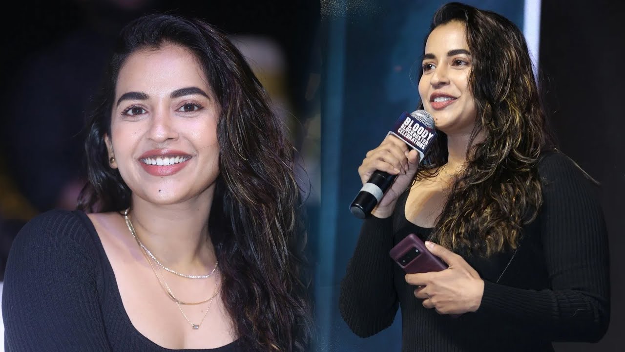 Actress Komali Prasad Speech @ HIT 2 BLOODY BLOCKBUSTER Celebrations | Adivi Sesh | Nani | Tollywood