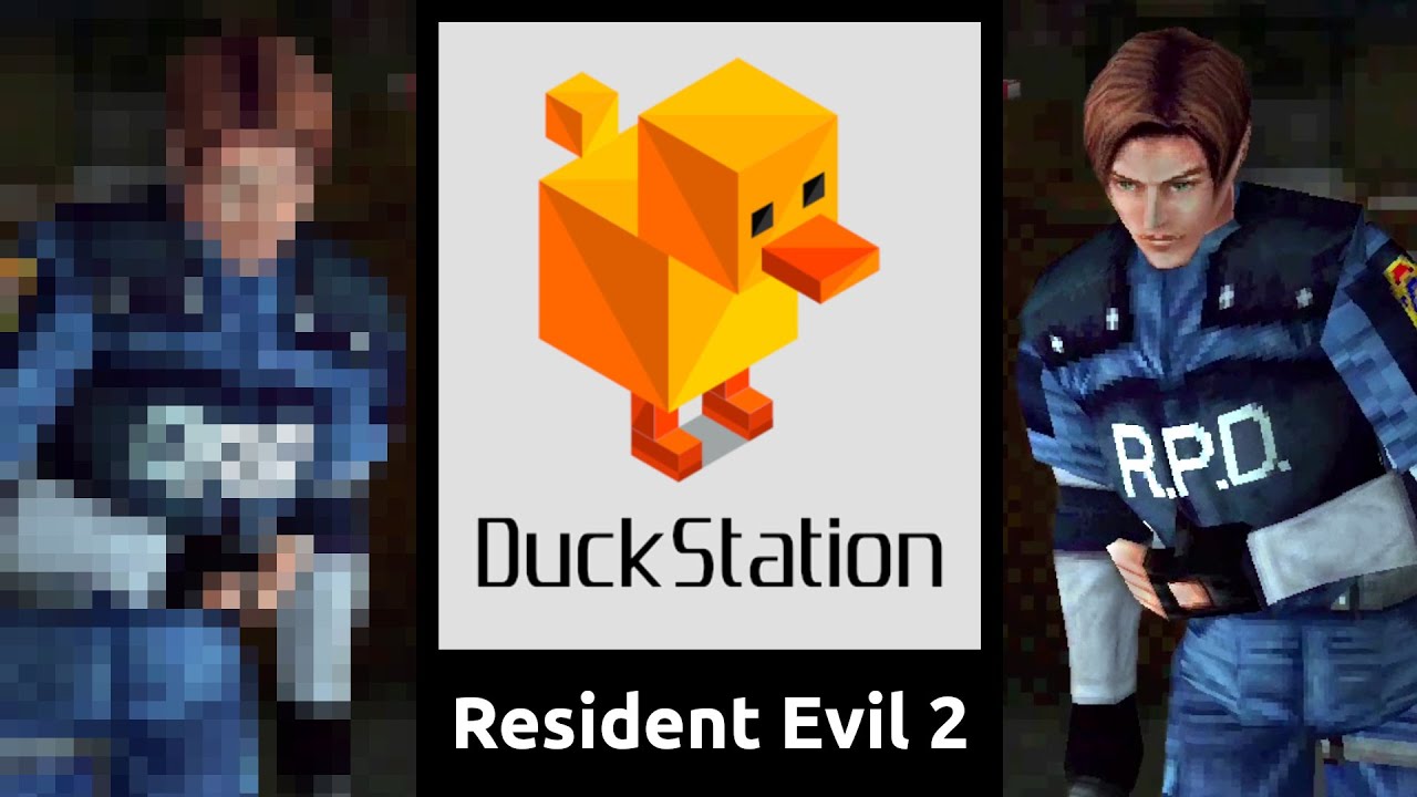 Какая игра лучше всего выглядит в Resident Evil 2 на PS1 с DuckStation — Сравнение настроек