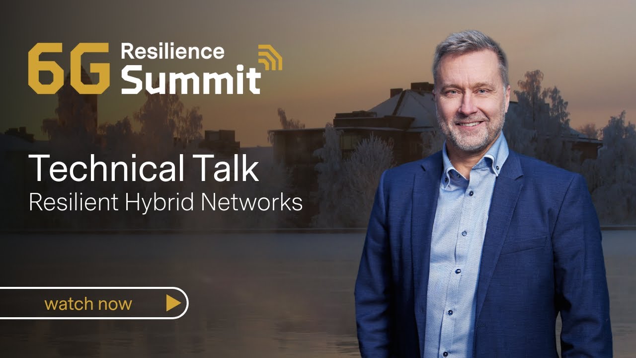 Hannu Nikurautio, Tuomo Hänninen, Olli Liinamaa and Pasi Koskinen | 6G Resilience Summit 2025