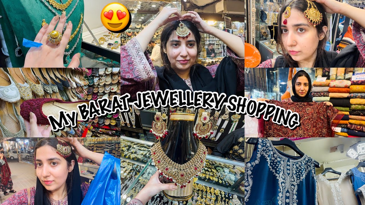MY BARAT JEWELLERY SHOPPING 😍❤️+ MY 1st DHOLAK 😍