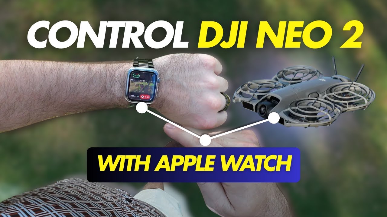 Управлять DJI Neo 2 с помощью Apple Watch?! 🚁⌚