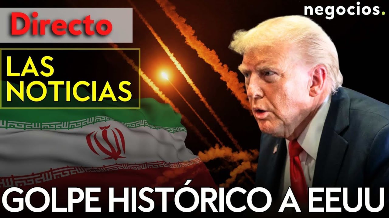 LAS NOTICIAS: Irán asesta un golpe histórico a EEUU e Israel, modo pánico en las bolsas y Trump KO
