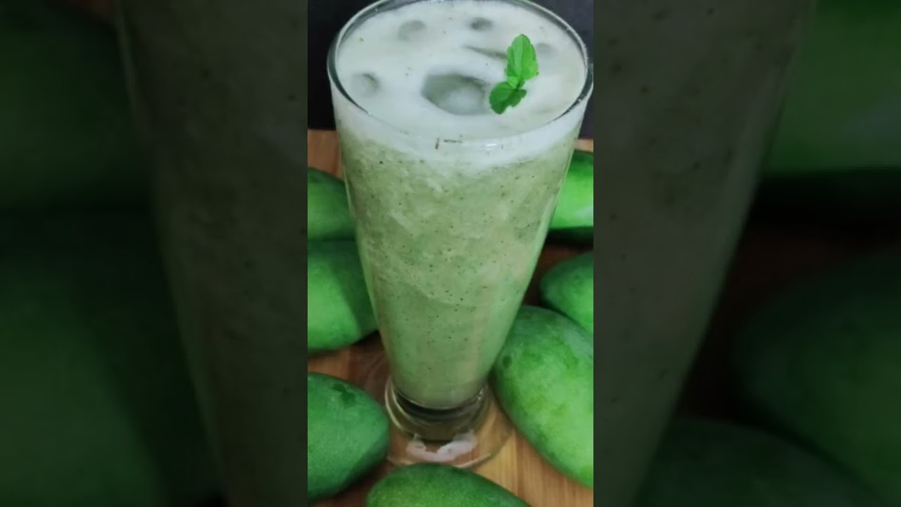 Roasted Kairi panha | raw mango drink | summer refreshing drink