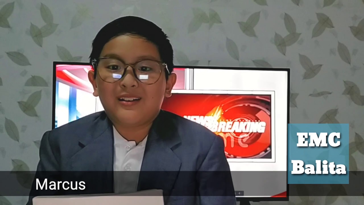 Marcus Ethan Capalla - Newscasting (Hiligaynon)