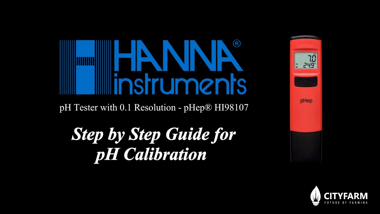 pH Calibration Guide for pHep&reg; HI98107