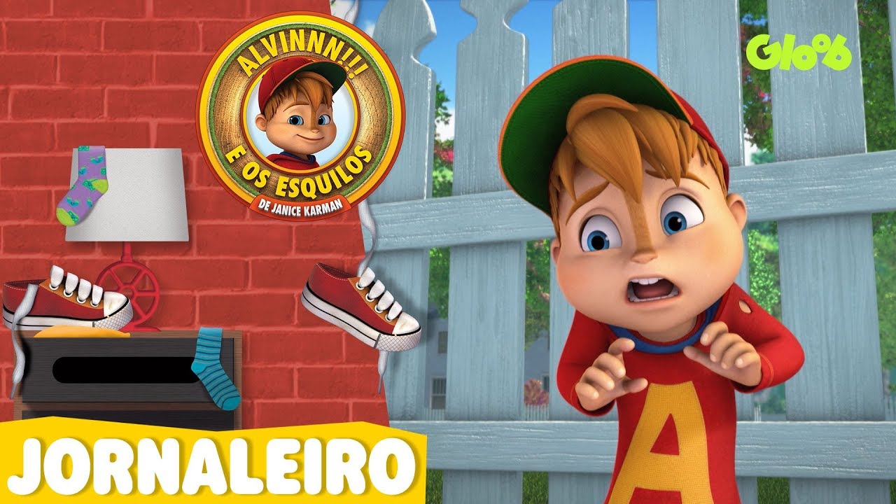 O JORNALEIRO | ALVINNN!!! E OS ESQUILOS | CLIPES MUSICAIS | Mundo Gloob