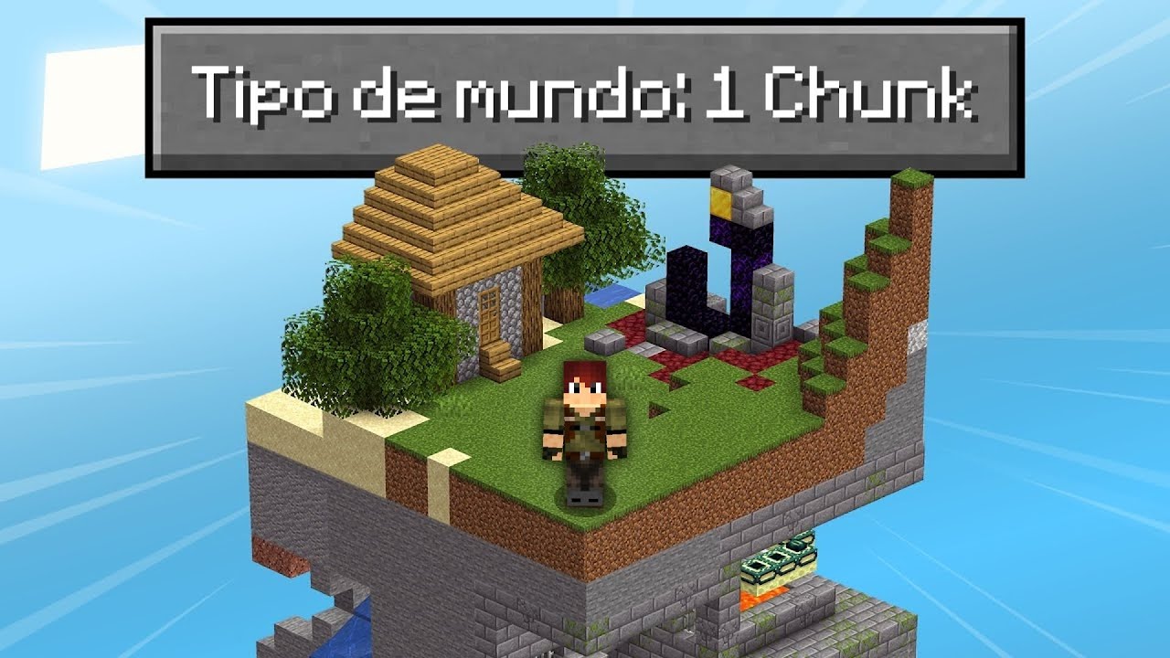 Minecraft pero en UN SOLO CHUNK
