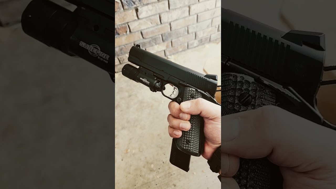 Tisas/SDS Imports 1911 B45R .45acp #surefire #wilsoncombat #g10