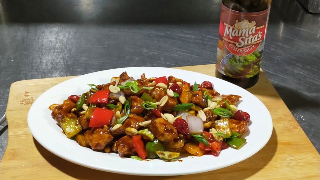 Kung Pao chicken recipe || made with Mama Sita's Oyster Sauce kungpao chicken restaurant style