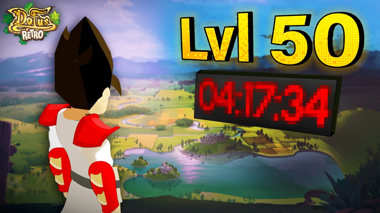 SPEEDRUN IOP LVL 1 à 50 | DOFUS RETRO SOLO