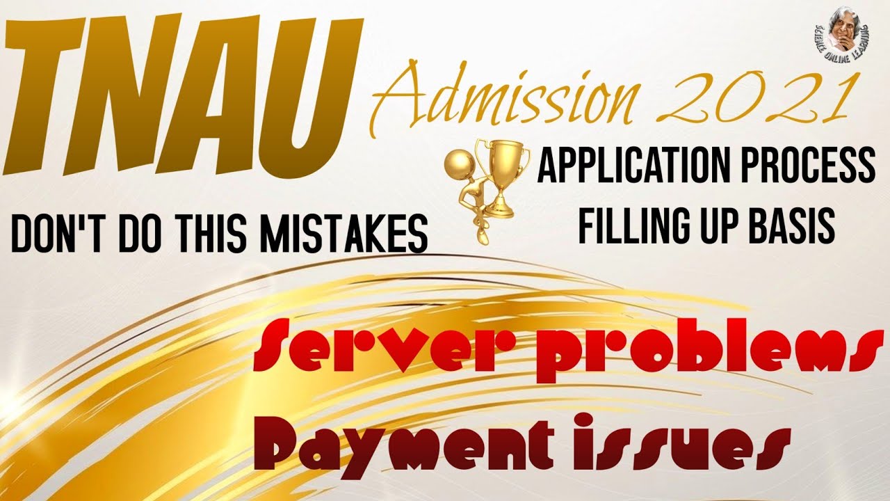 tnau 2021 | Tnau ug admission 2021 | tnau counselling 2021 | tnau courses | tnau online counselling