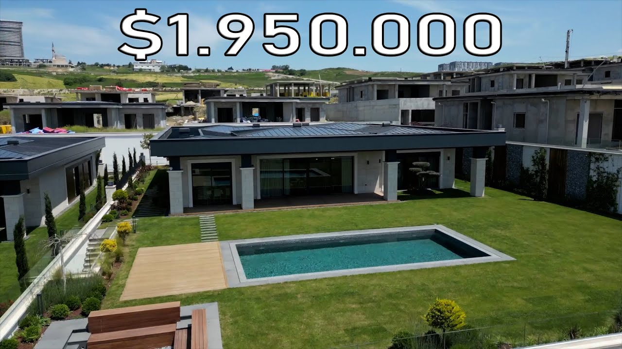 Göl Manzaralı Tek Katlı Villa