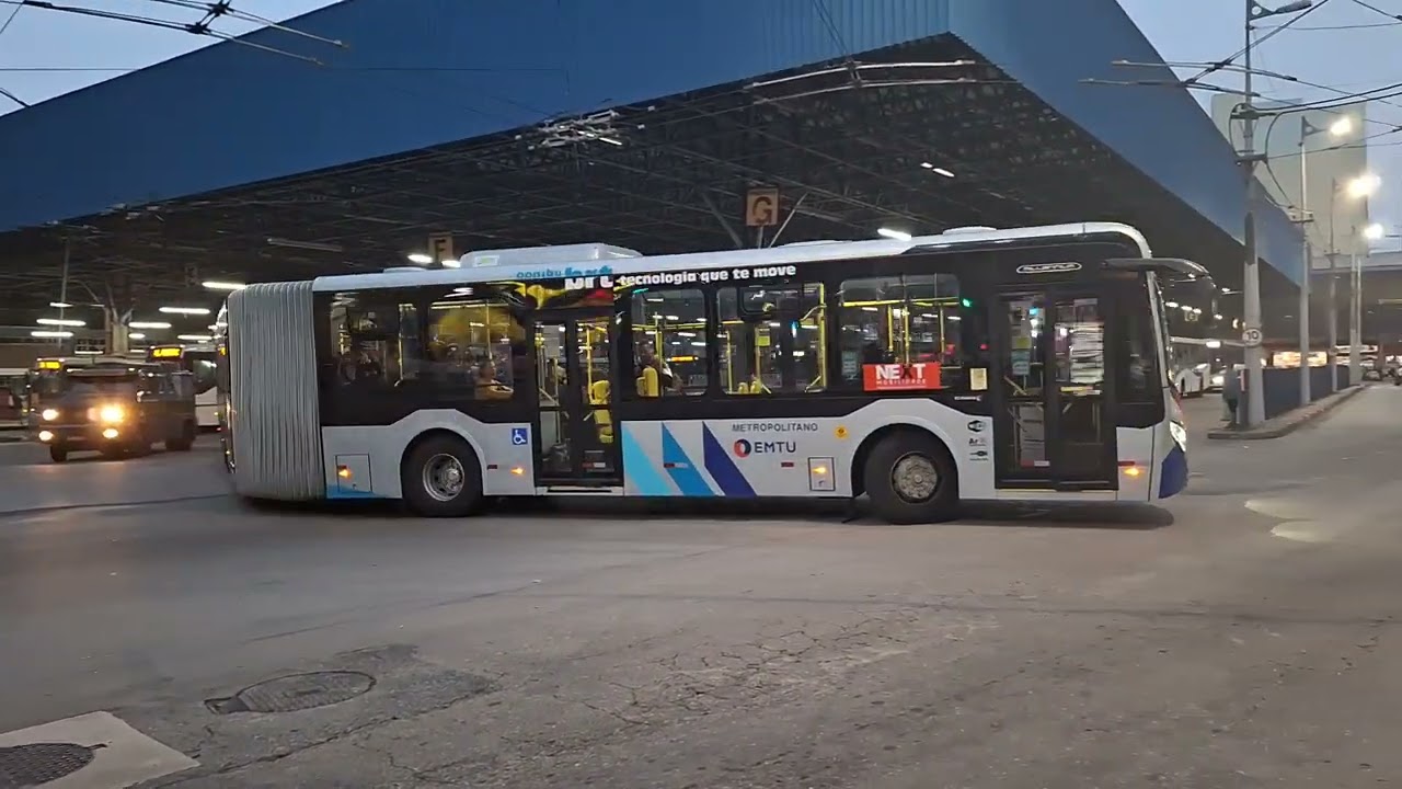 Caio Millennium V articulado  Mercedes-Benz O500 UDA Bluetec 5 Next Mobilidade Prefixo 8331