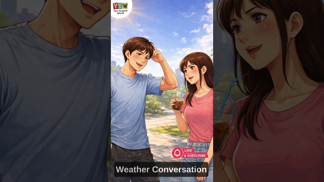 Short14: Summer Weather Conversation #EnglishLearning  #LearnEnglish #SpokenEnglish