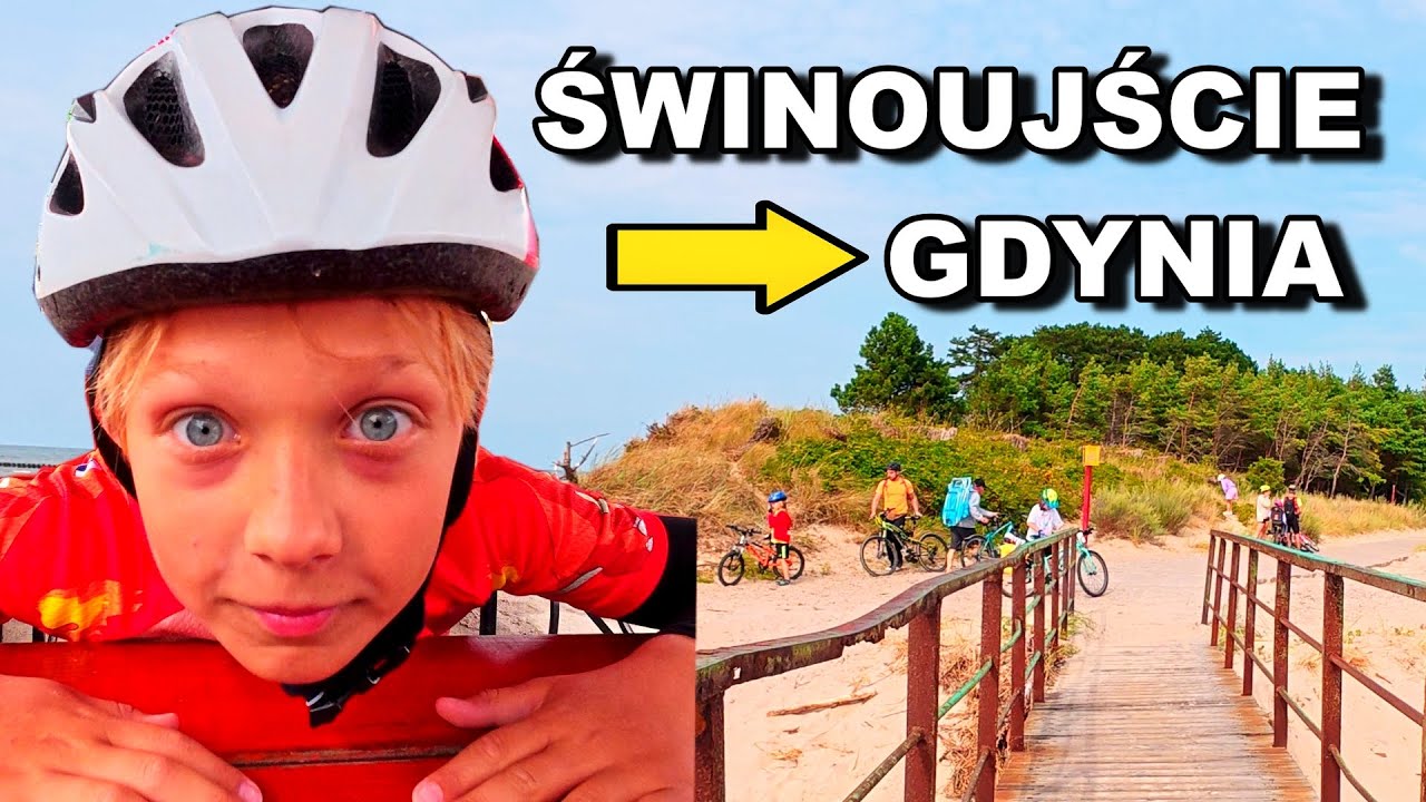🎬 Rodzinna przygoda na R10 – Część 1 | Świnoujście → Jarosławiec z dziećmi 🚴‍♂️