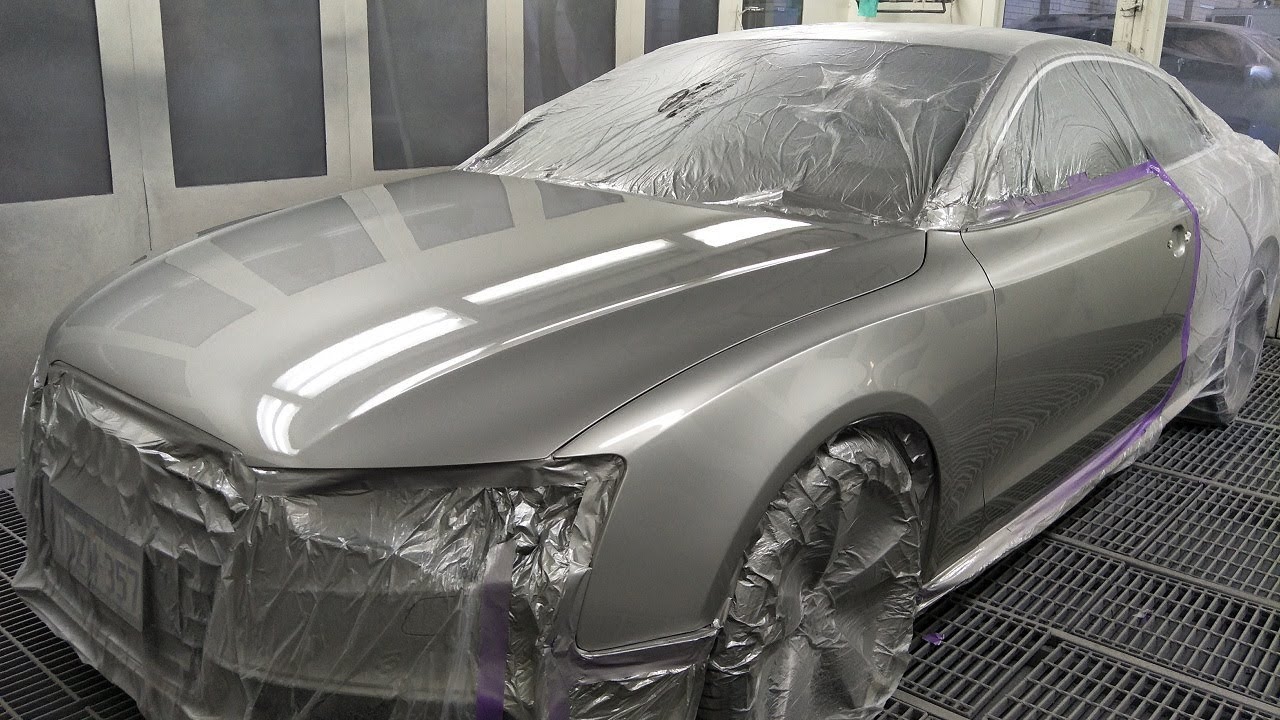 Audi A5 Spray Painting & Tunes