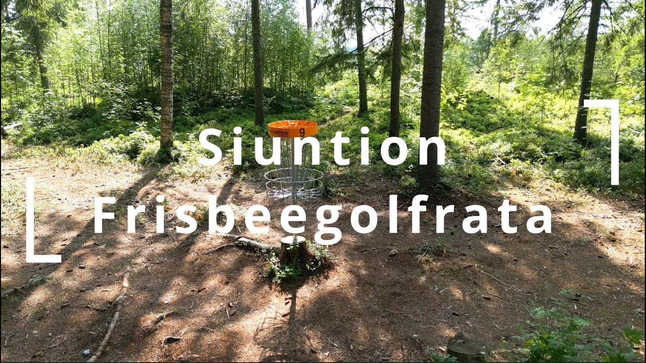 Siuntion Frisbeegolfrata - Rataesittely