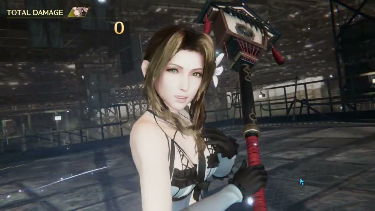 [FF7EC] 召喚獣の試練・烈(バハムート震の試練・烈 風属性有効) (RedXIII，Sephiorth，Aeris)