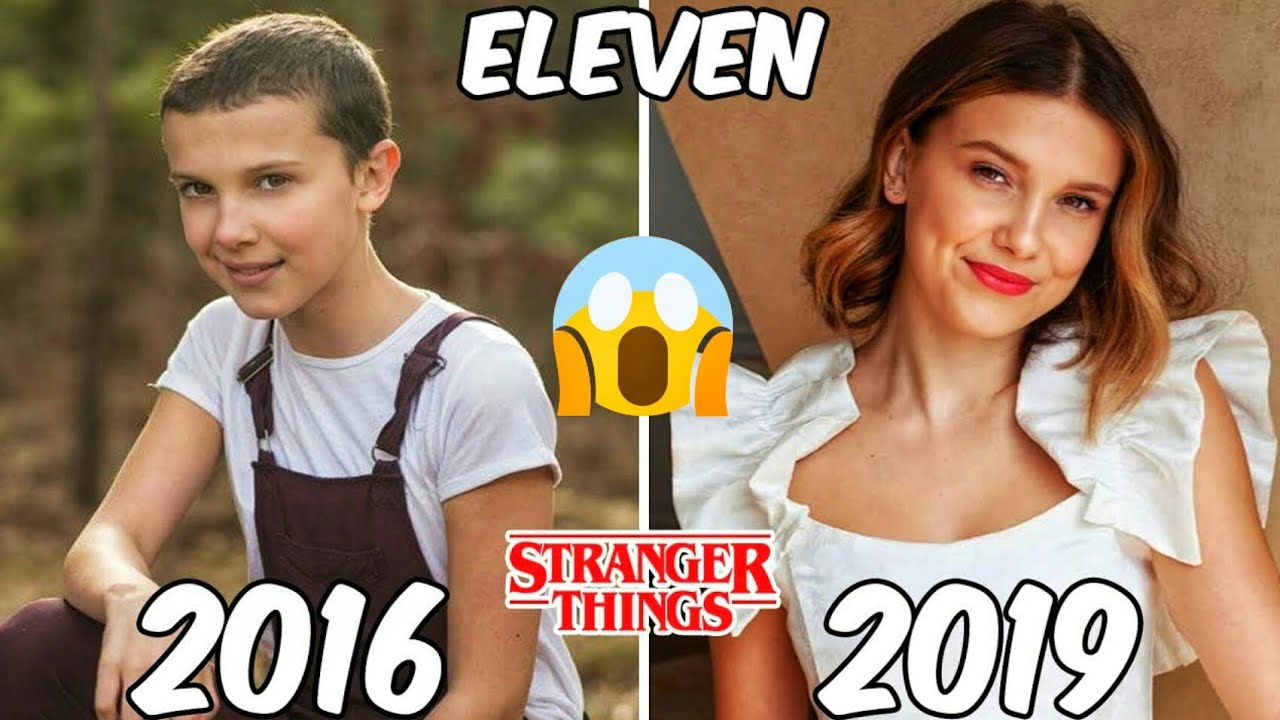 Stranger Things Antes y Después 2019😍 (Before And After)